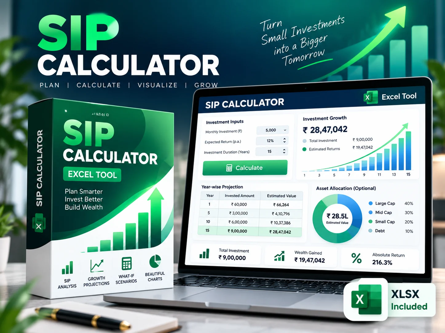 SIP Calculator product preview